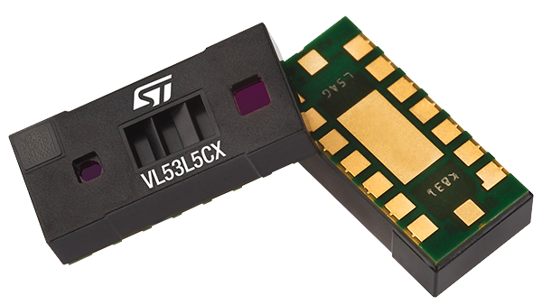ST多区测距FlightSense ToF传感器VL53L5CX（图源：ST）